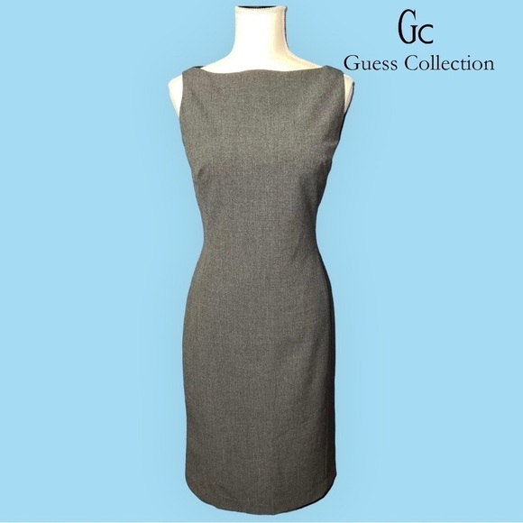 GUESS COLLECTION (EUC) Sheath Dress Size 12, MADE IN THE USA - Picture 1 of 14